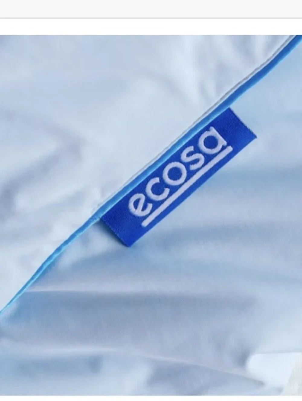 Ecosa Luxurious Cooling Quilt W/Cooling Fabric & Breathable Fill-Light Blue King